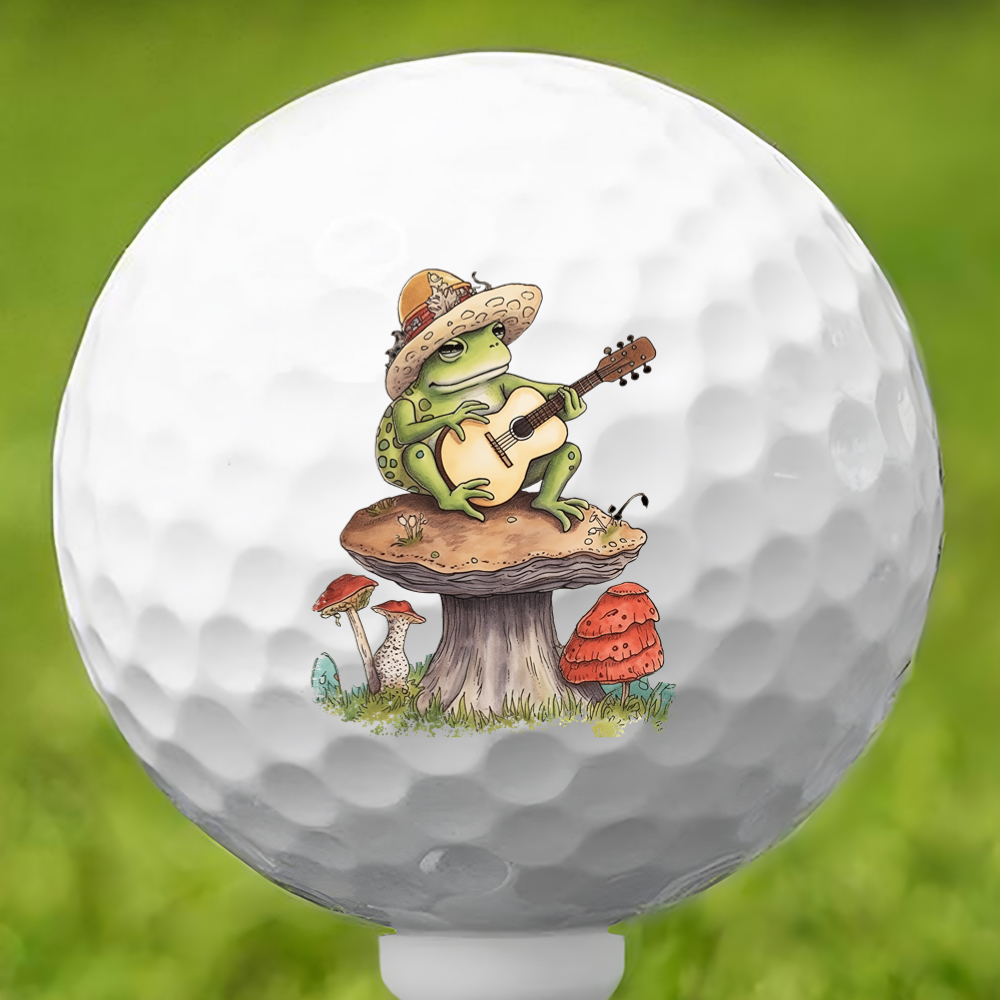 Frog Banjammin Golf Ball 3 Pack