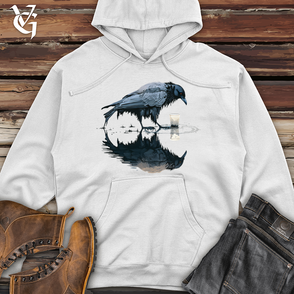 Raven Reflection Midweight Hooded Sweatshirt