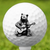 Bear Guitarist Golf Ball 3 Pack