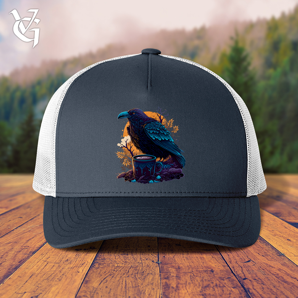Black Raven Coffee Trucker Cap