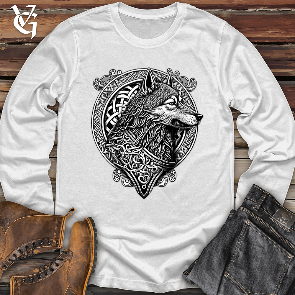 Armored Wolf Softstyle Long Sleeve