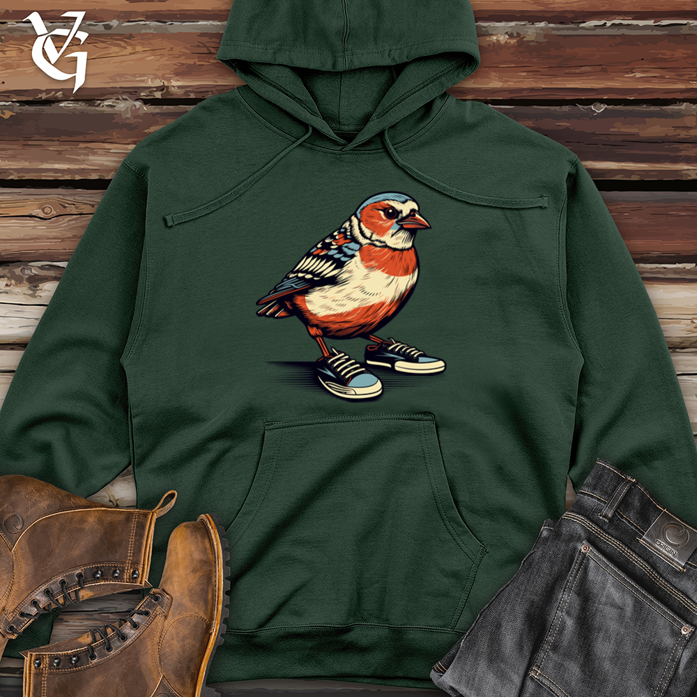 Viking Goods Finch Feathered Sneakers Midweight Hooded Sweatshirt Alpine Green / L