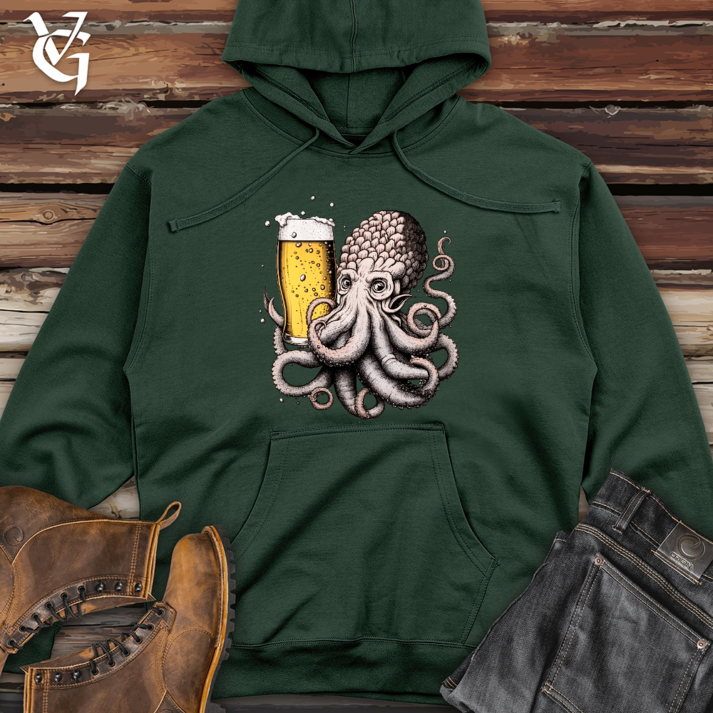 Viking Goods Hoptopus Midweight Hooded Sweatshirt Alpine Green / L
