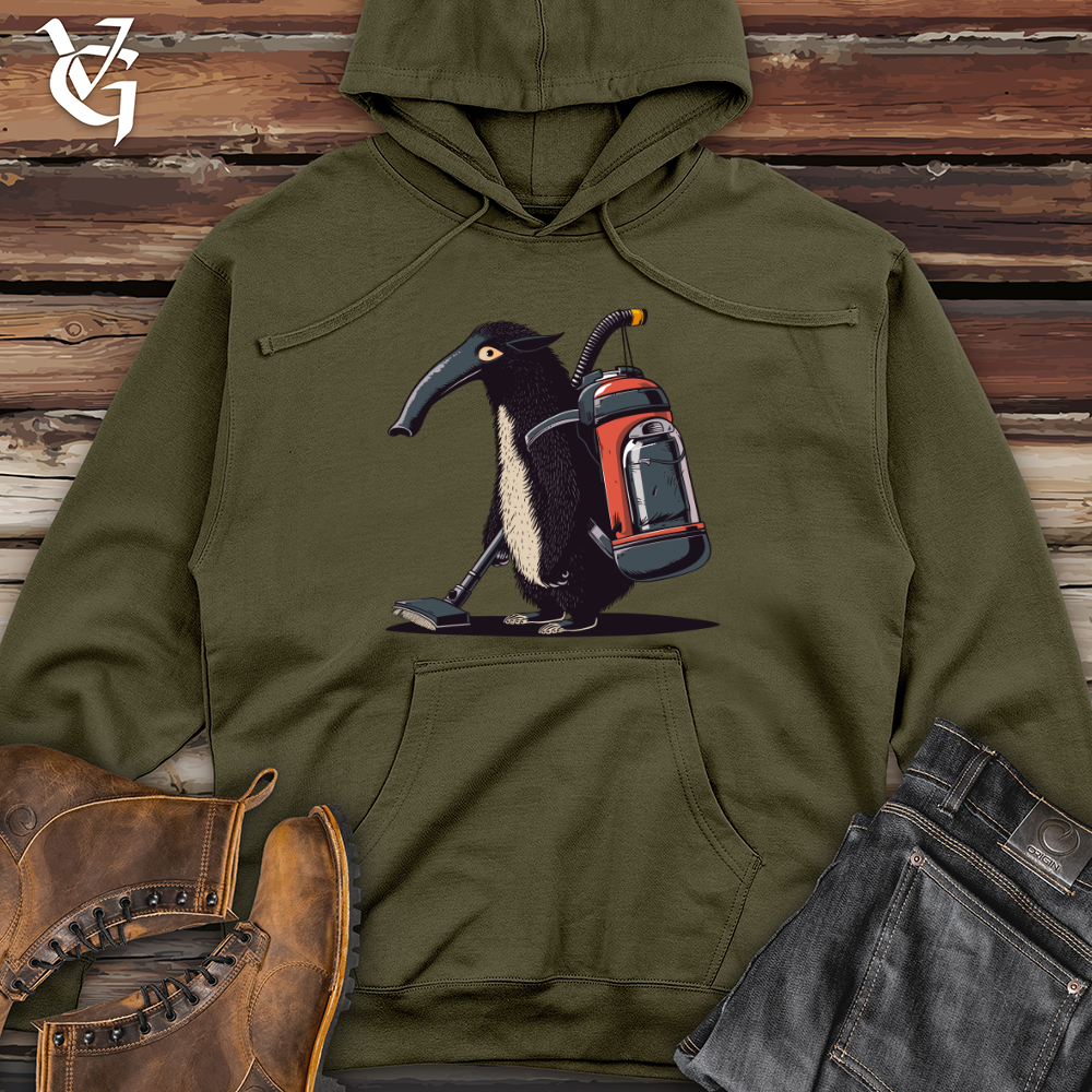 Viking Goods Anteater Cleanup Crew Midweight Hooded Sweatshirt Army / L