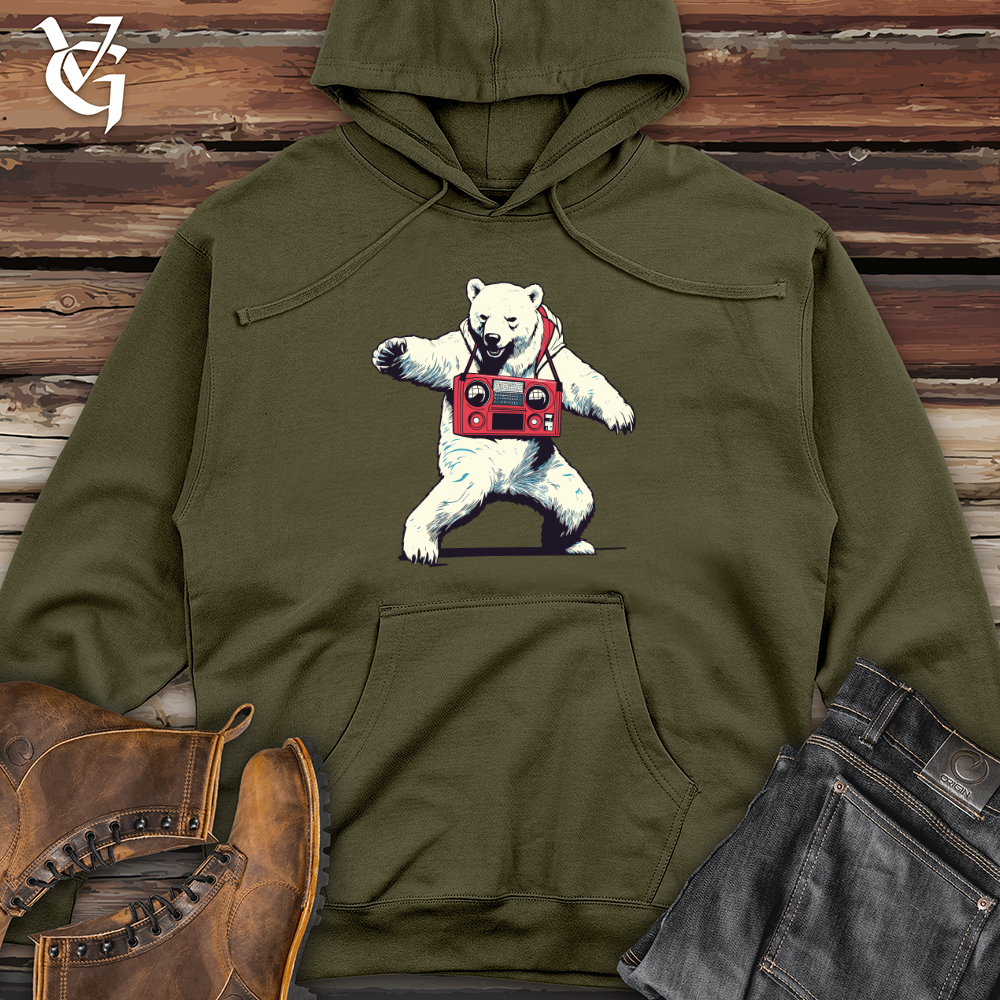 Viking Goods Arctic Jam Master Midweight Hooded Sweatshirt Army / L