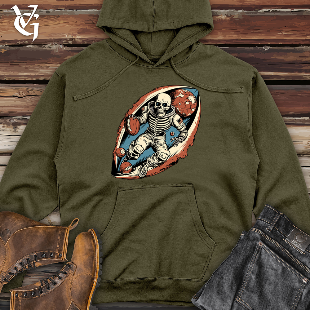 Viking Goods Cosmic Goofball Gridiron Midweight Hooded Sweatshirt Army / L