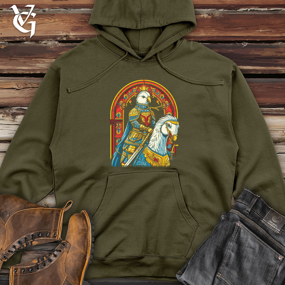 Viking Goods Prince Parakeet Midweight Hooded Sweatshirt Army / L