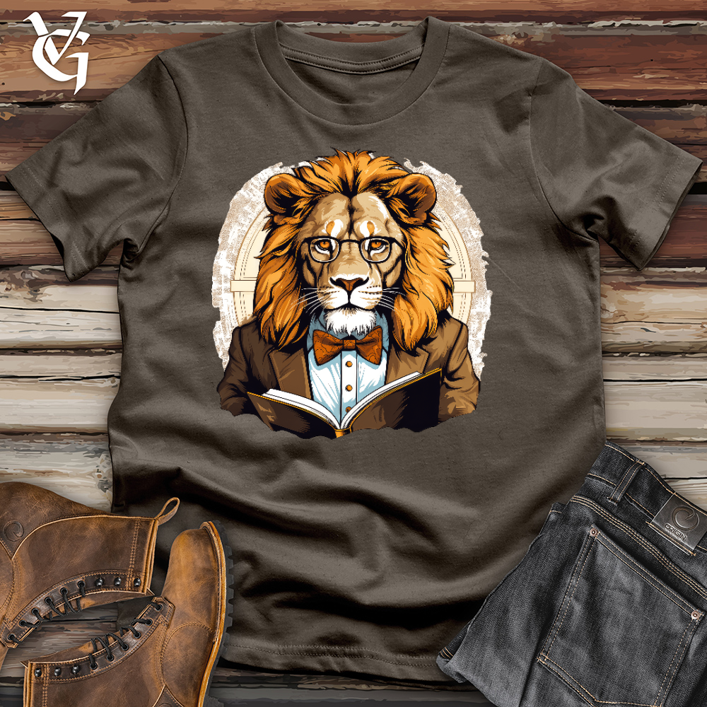 Viking Goods Professor Lion Cotton Tee Army / L