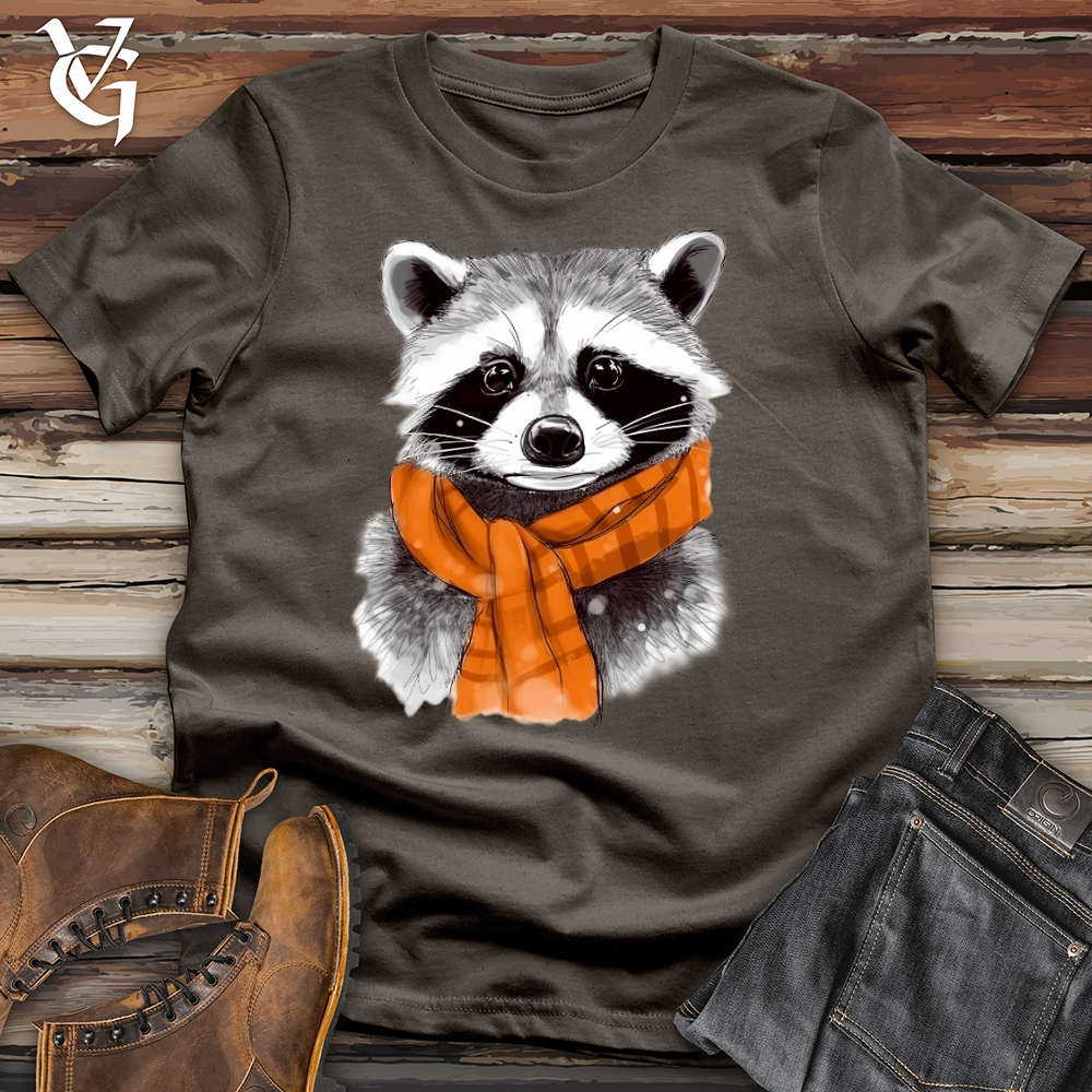 Viking Goods Raccoon Chief Cotton Tee Army / L