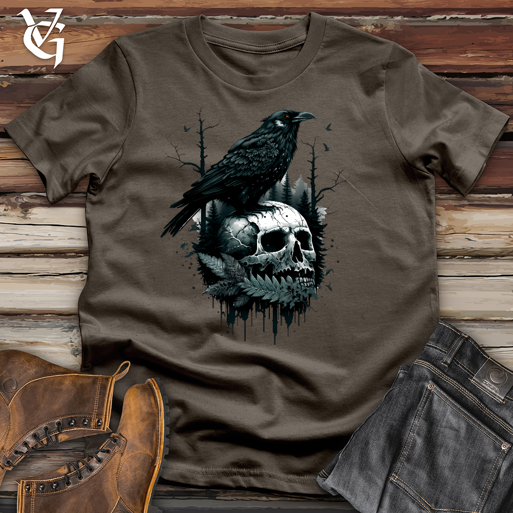 Viking Goods Raven Ringleader Cotton Tee Army / L