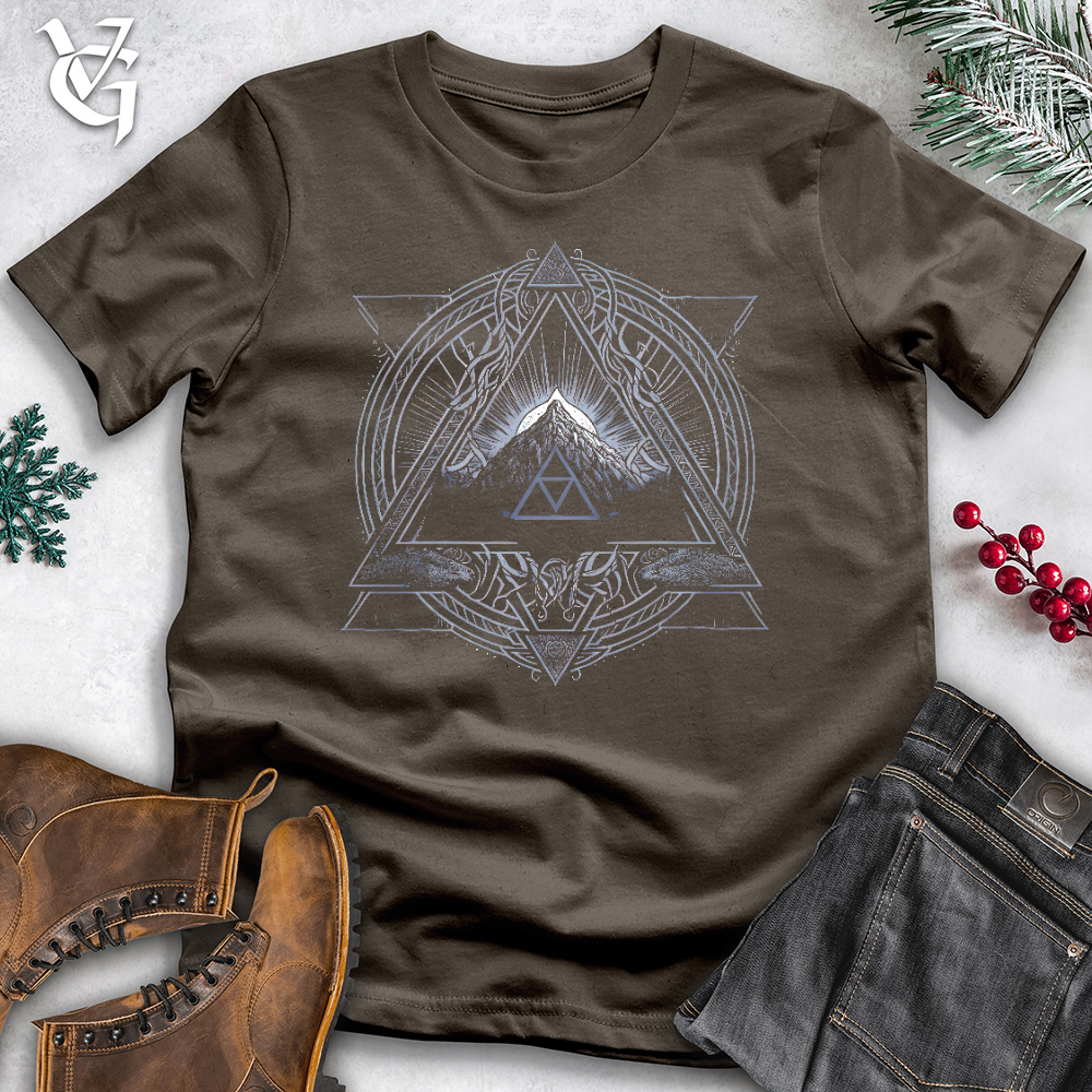 Viking Goods Valknut Te Norse Mystry Cotton Tee Army / L