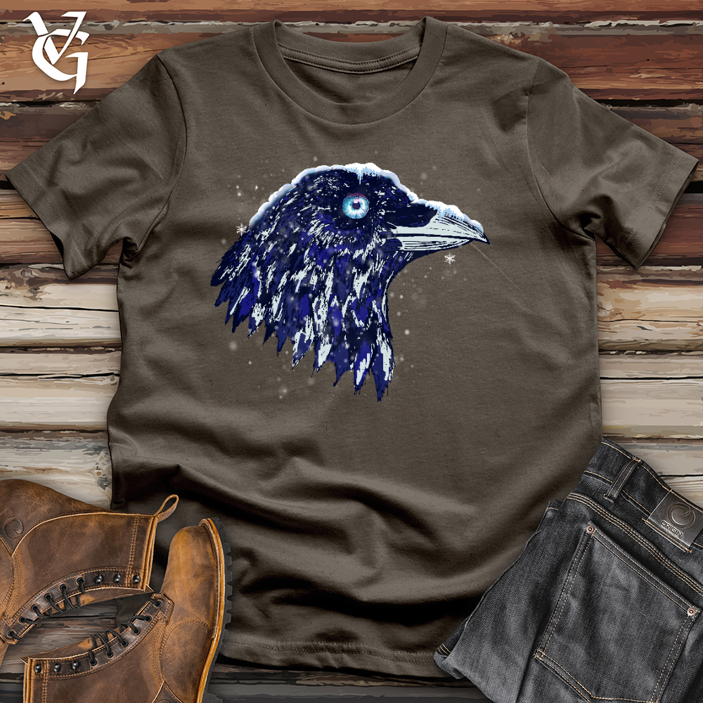 Viking Goods Wide Eyed Winter Wonder Cotton Tee Army / L