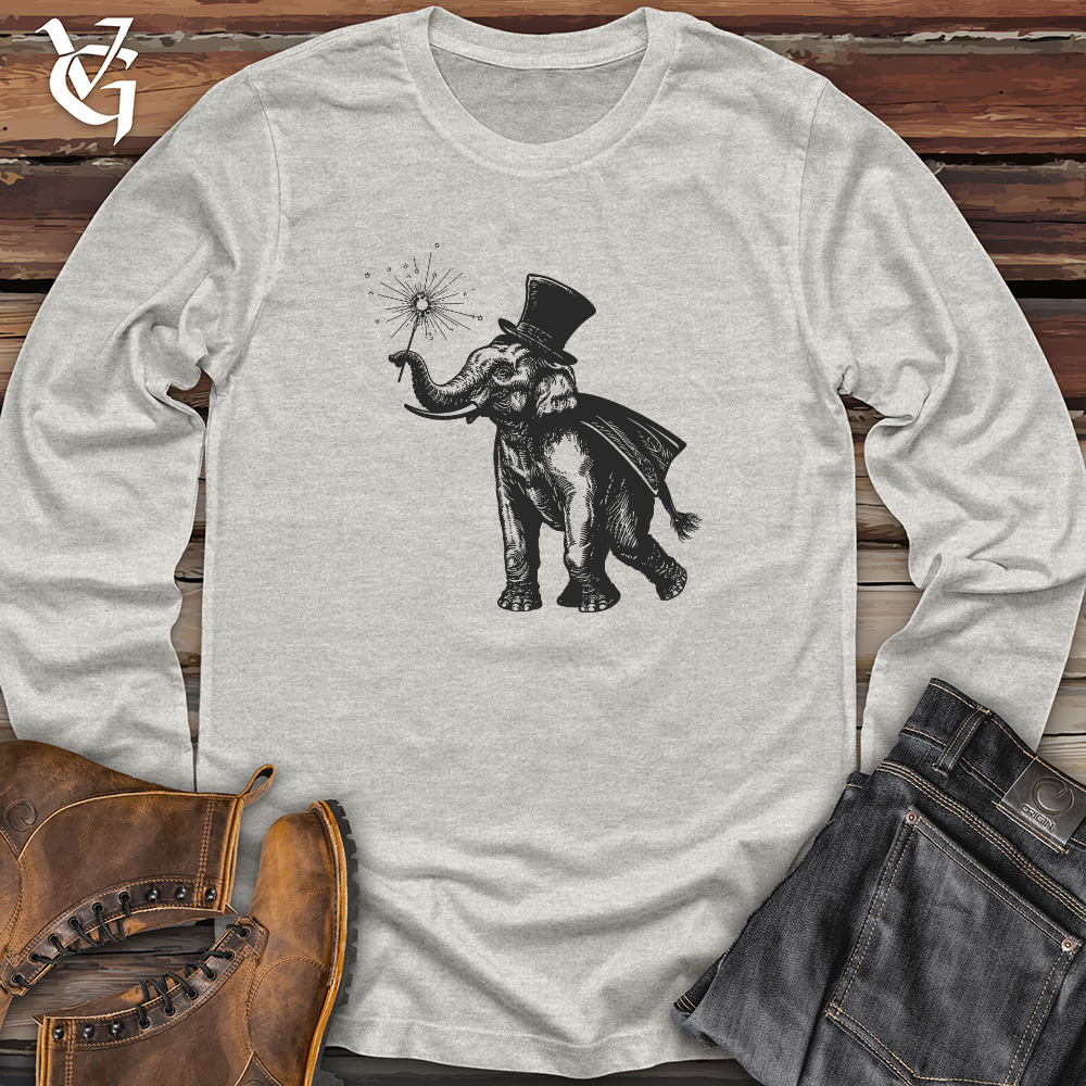 Viking Goods Elephant Sparkler Celebration Long Sleeve Ash / L