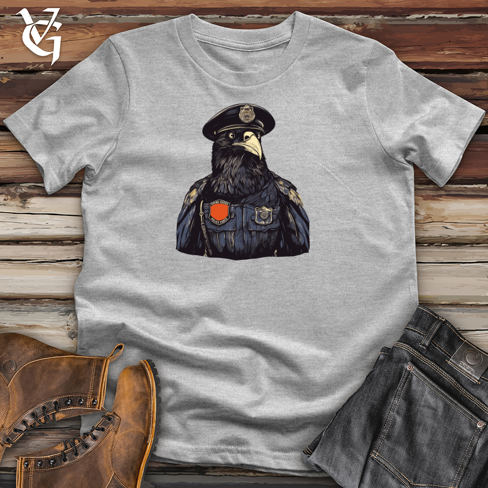 Viking Goods First Responder Raven Duty Cotton Tee Ash / L