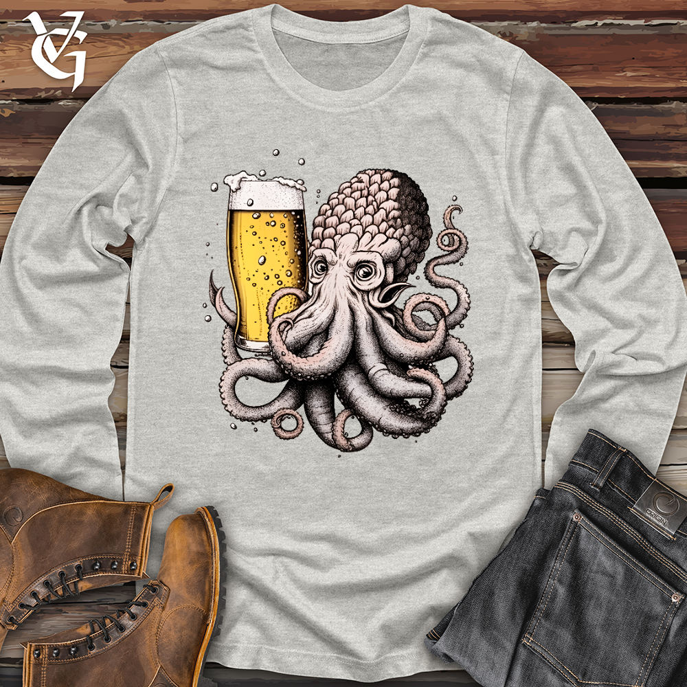 Viking Goods Hoptopus Long Sleeve Ash / L