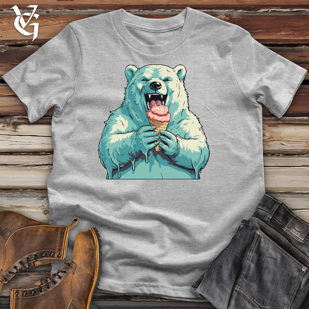 Viking Goods Joyful Bear Treat Cotton Tee Ash / L