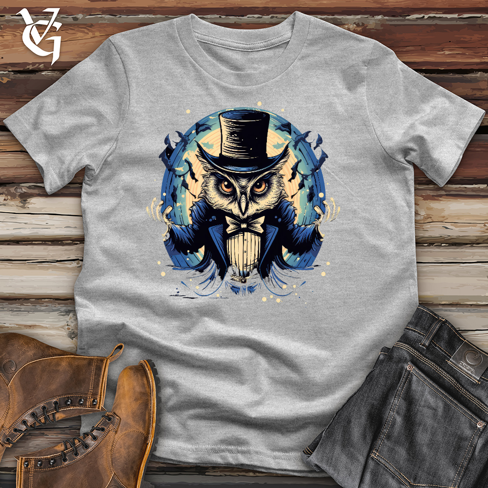 Viking Goods Magic Owl Wizard Cotton Tee Ash / L