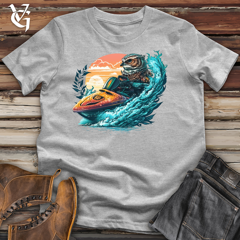Viking Goods Owl Jet Ski Cotton Tee Ash / L