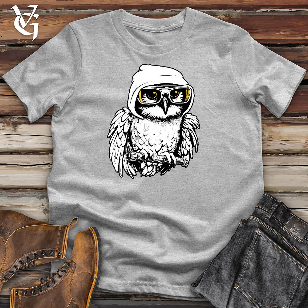 Viking Goods Owl Shredder Cotton Tee Ash / L