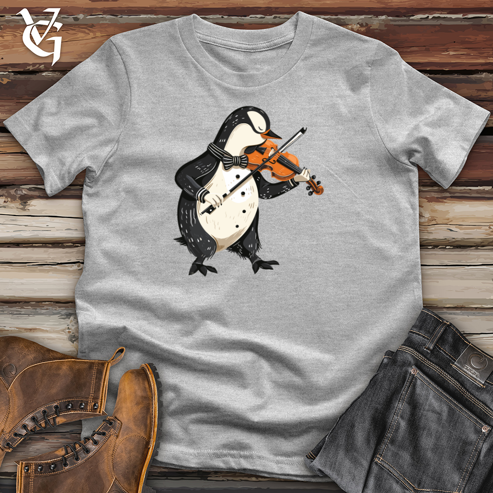 Viking Goods Penguin Violin Virtuoso Cotton Tee Ash / L