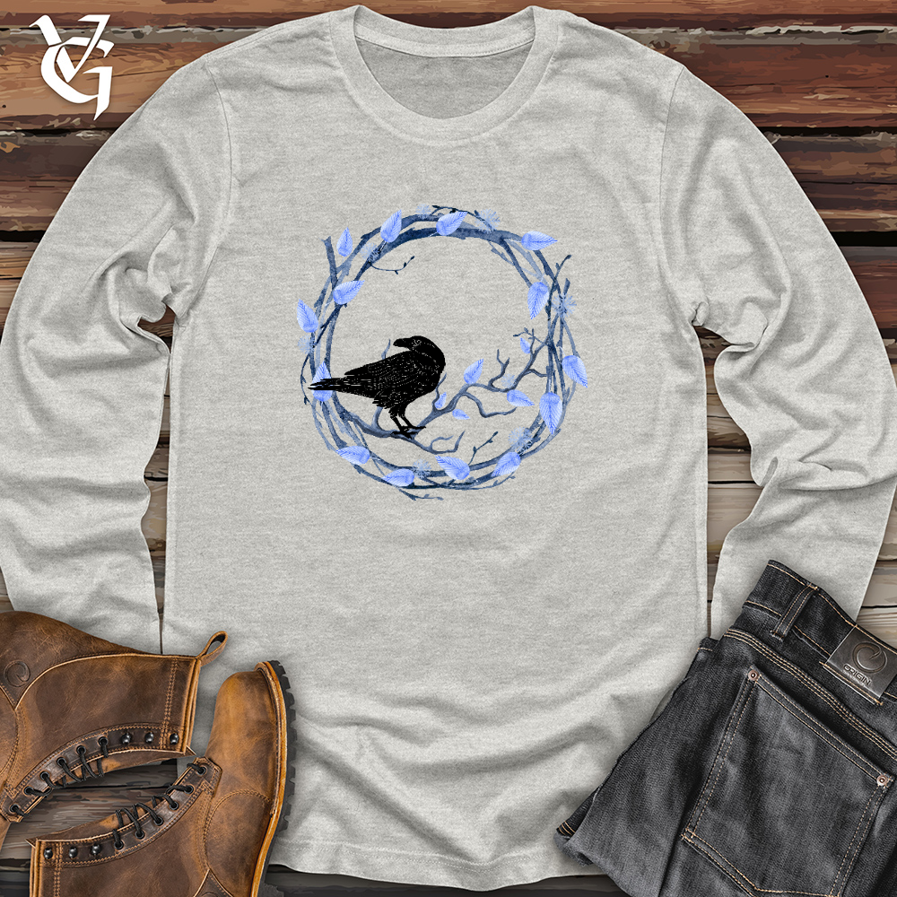 Viking Goods Winter Wreath Watcher Long Sleeve Ash / L