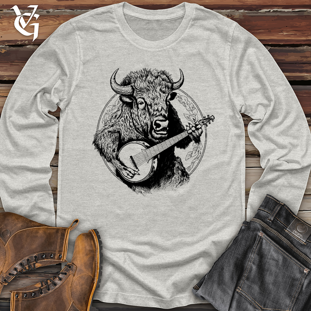 Viking Goods Banjo Bison Long Sleeve Ash / XS