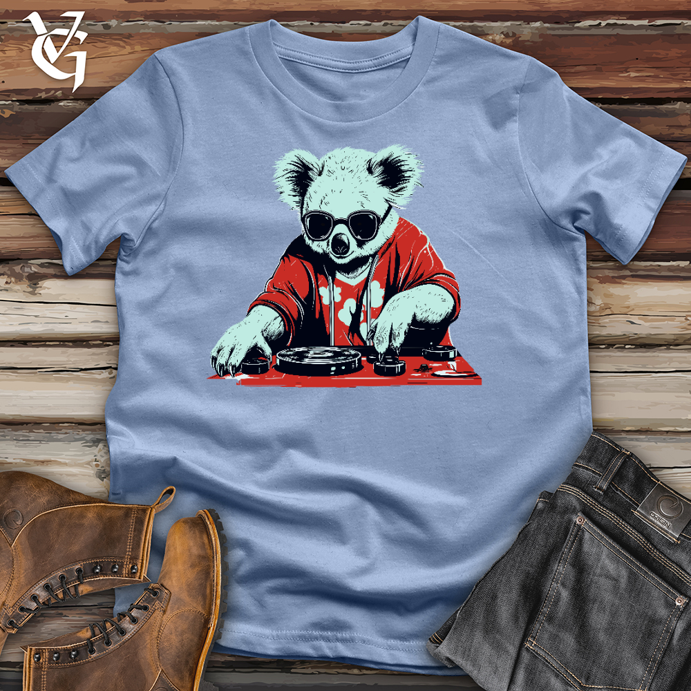 Viking Goods Koala DJ Cotton Tee Baby Blue / L