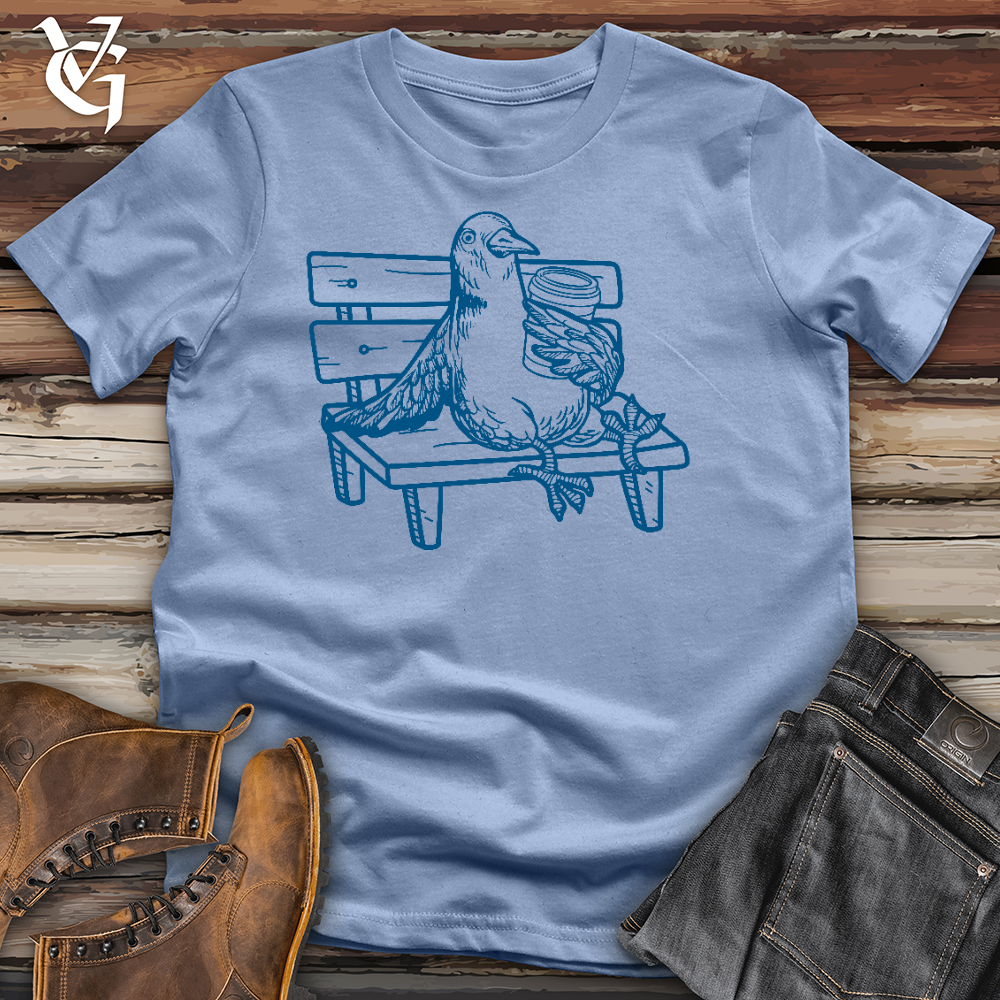 Viking Goods Pigeon Pal Cotton Tee Baby Blue / L
