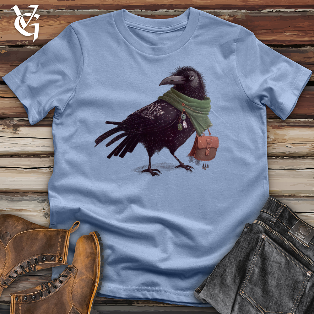 Viking Goods Raven Deva Cotton Tee Baby Blue / L