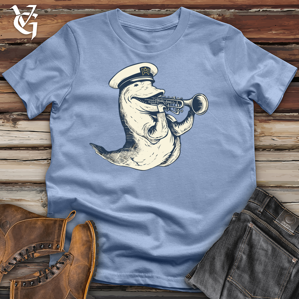 Viking Goods Swingin Sea Serenade Cotton Tee Baby Blue / L
