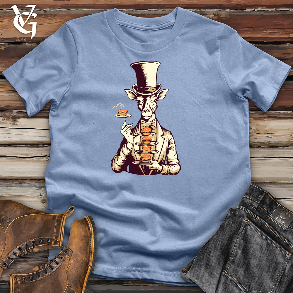 Viking Goods Tall Stacks Elegance Cotton Tee Baby Blue / L