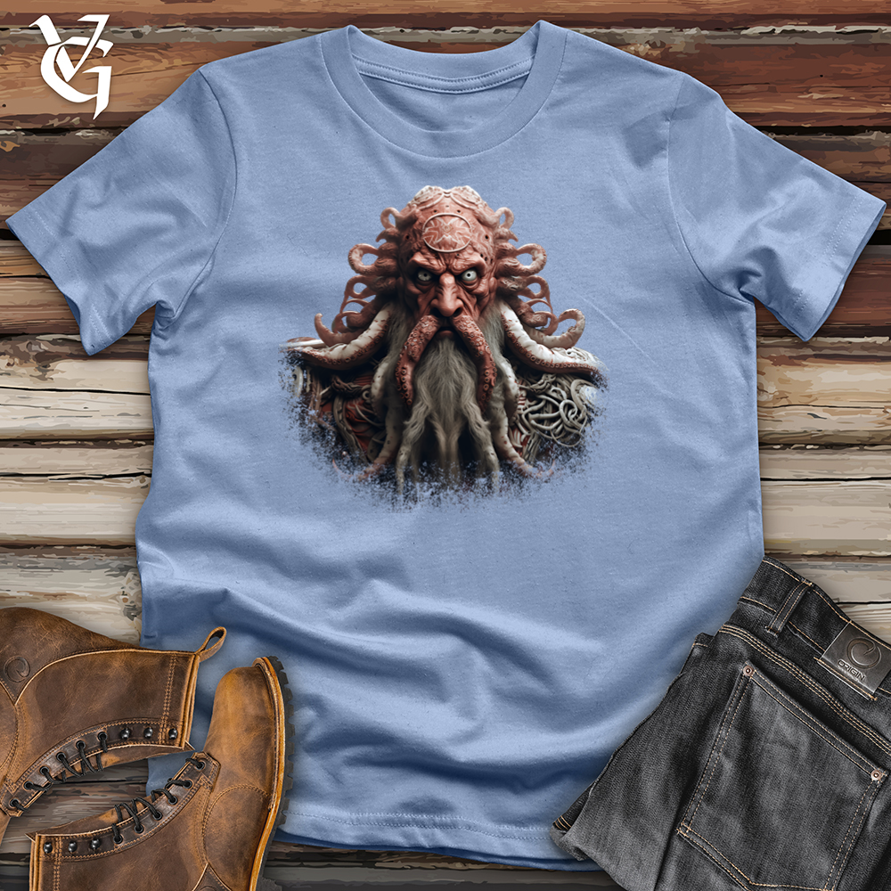 Viking Goods Viking Kraken Might Cotton Tee Cotton Tee Baby Blue / L