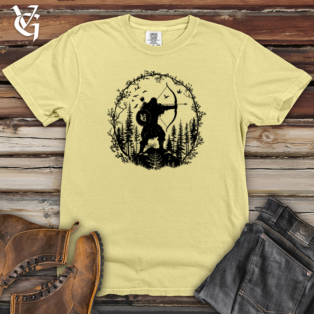 Viking Goods Archer Wilderness Silhouette Heavy Cotton Comfort Colors Tee Banana / L