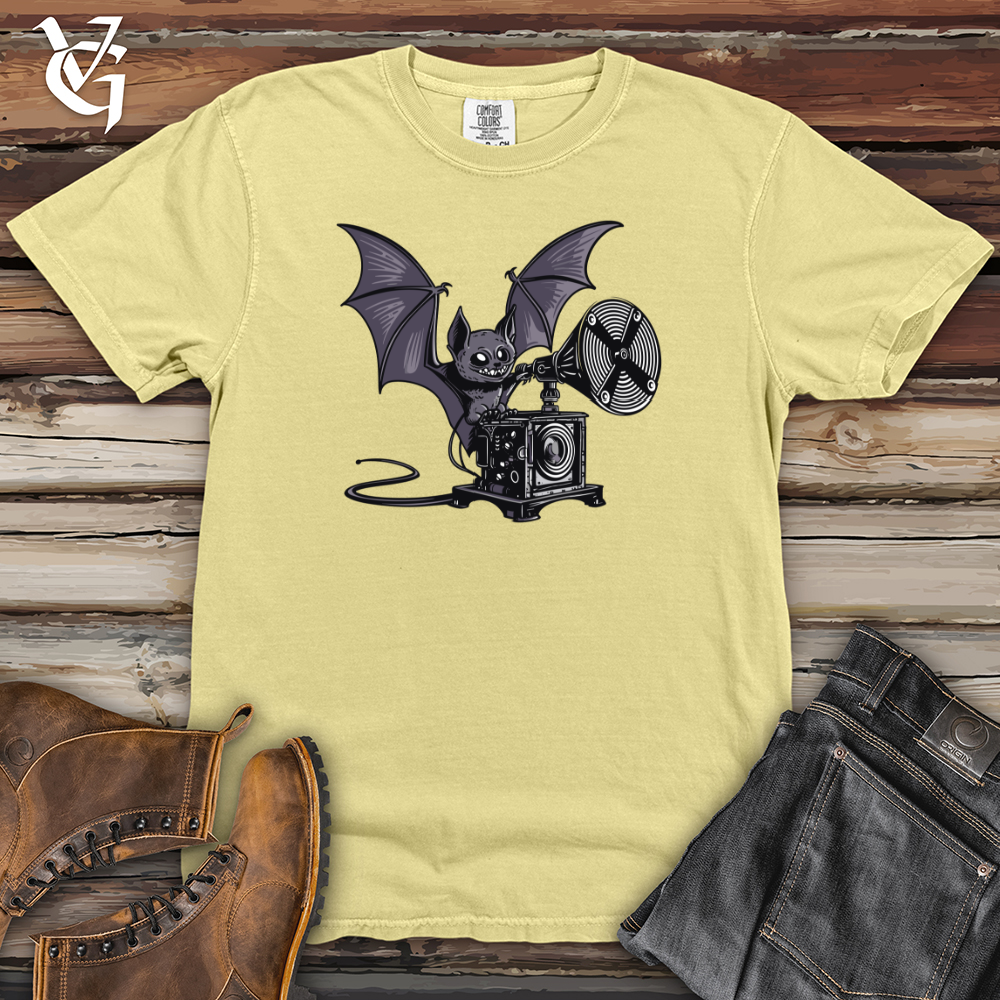 Viking Goods Bat Projectionist Nights Heavy Cotton Comfort Colors Tee Banana / L