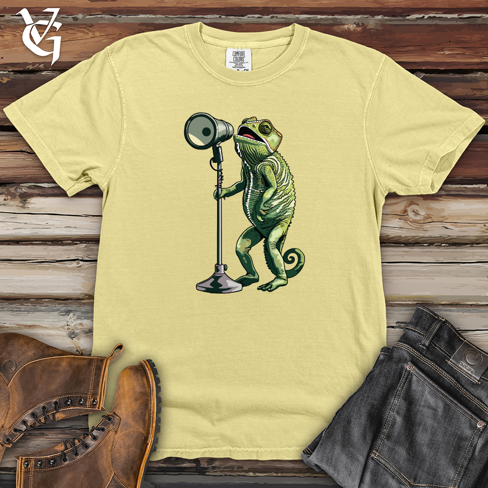 Viking Goods Chameleon Vocal Solo Heavy Cotton Comfort Colors Tee Banana / L