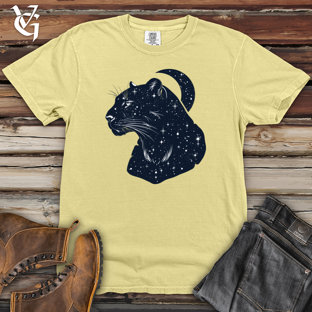 Viking Goods Cosmic Panther Essence Heavy Cotton Comfort Colors Tee Banana / L