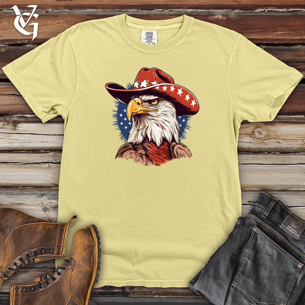 Viking Goods Eagle Sky High Cowboy Soar Heavy Cotton Comfort Colors Tee Banana / L