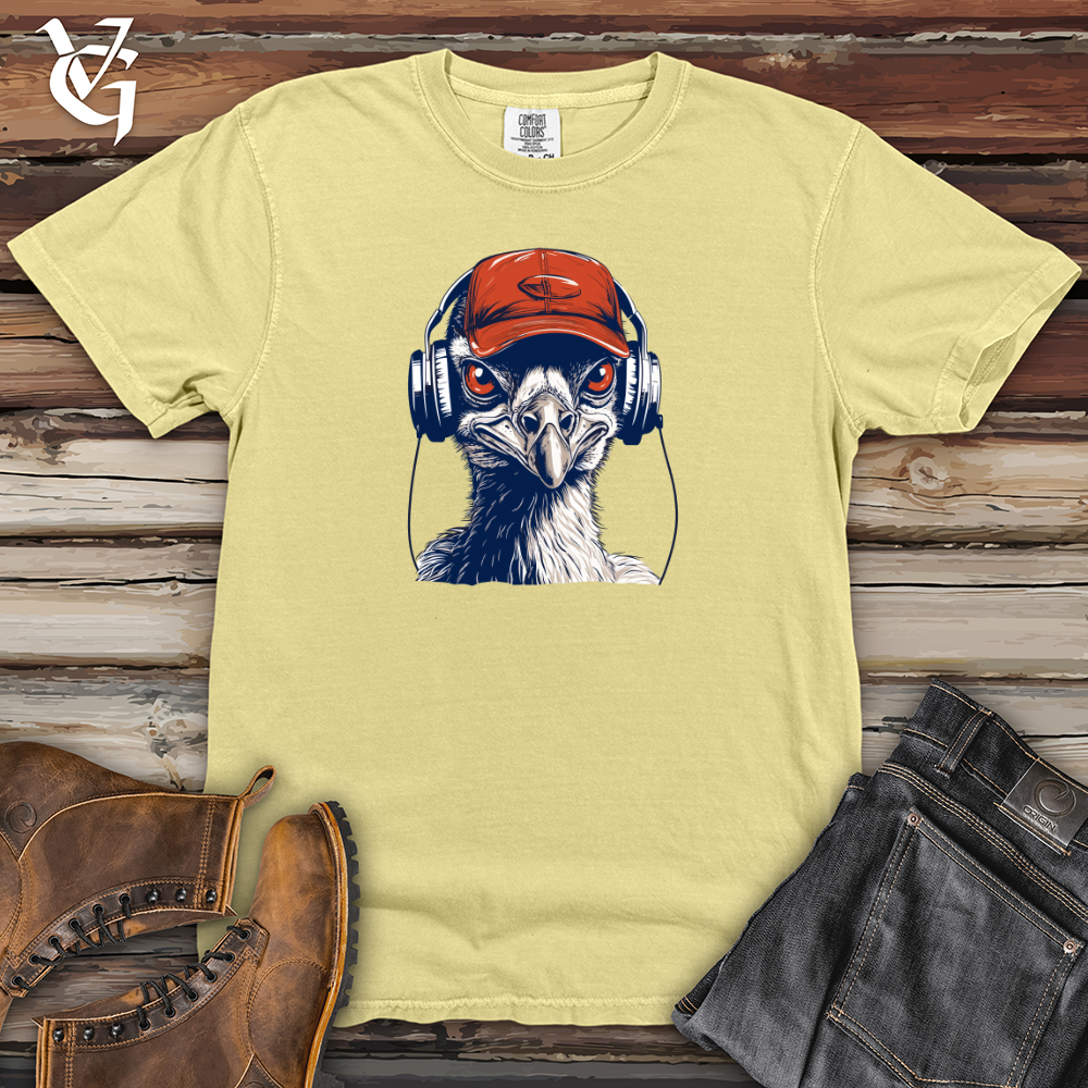 Viking Goods Emu Headphone Bumping Heavy Cotton Comfort Colors Tee Banana / L