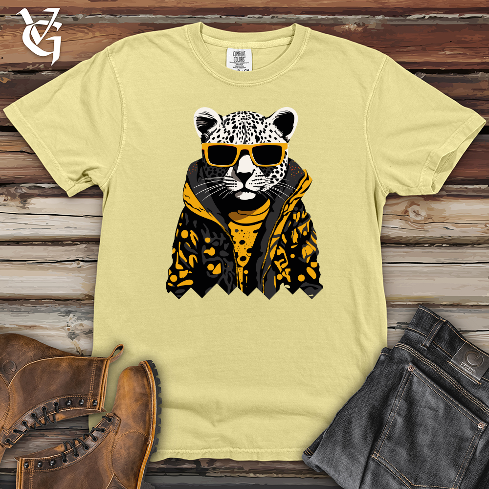 Viking Goods Leopard Streetwear Heavy Cotton Comfort Colors Tee Banana / L