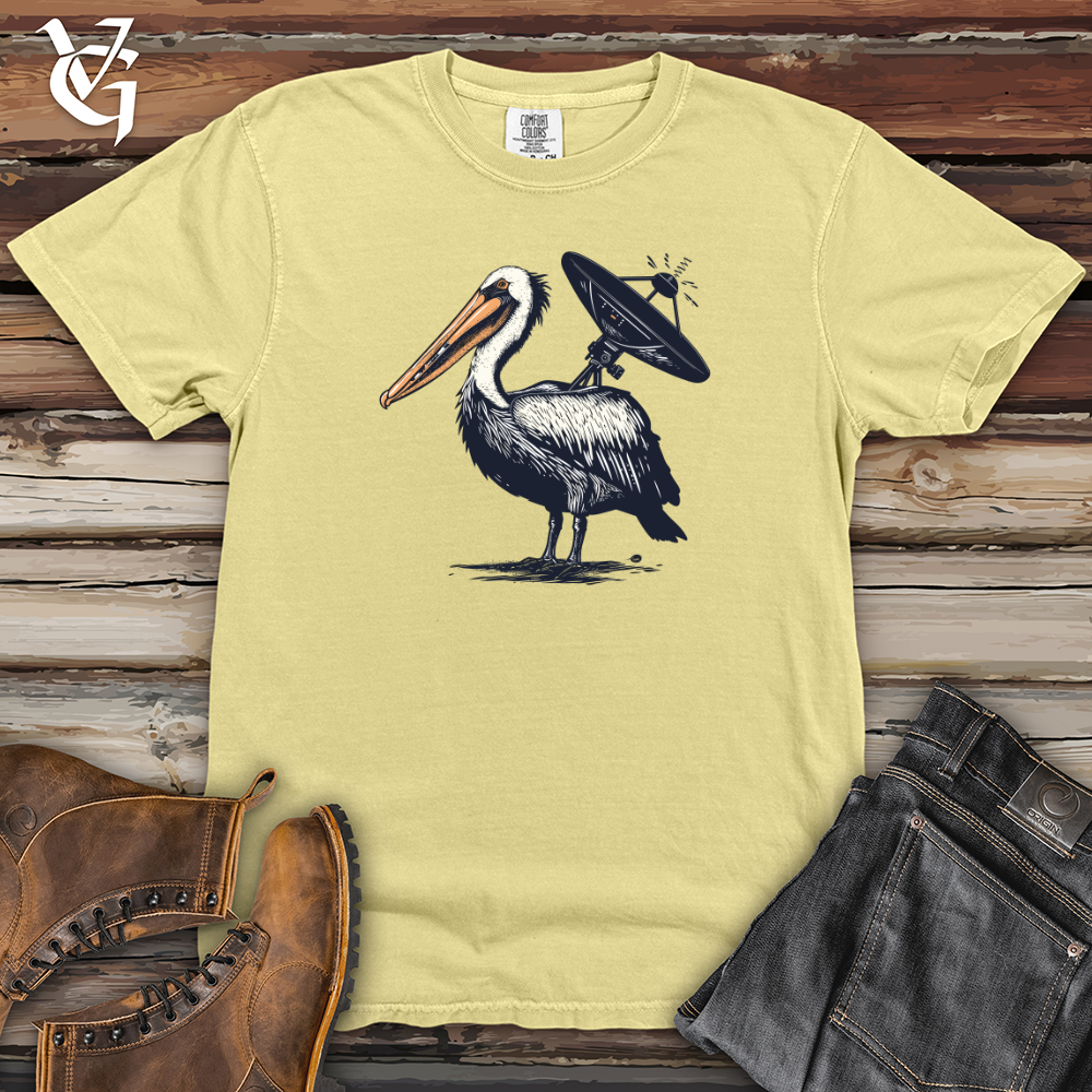 Viking Goods Pelican Satellite Broadcast Heavy Cotton Comfort Colors Tee Banana / L