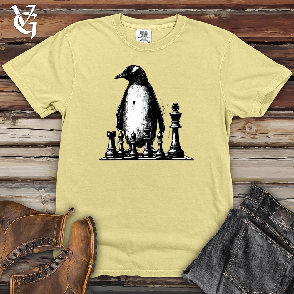 Viking Goods Penguin Chess Master Heavy Cotton Comfort Colors Tee Banana / L