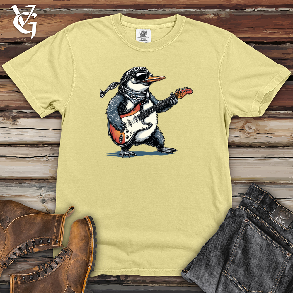 Viking Goods Penguin Rockstar Solo Heavy Cotton Comfort Colors Tee Banana / L