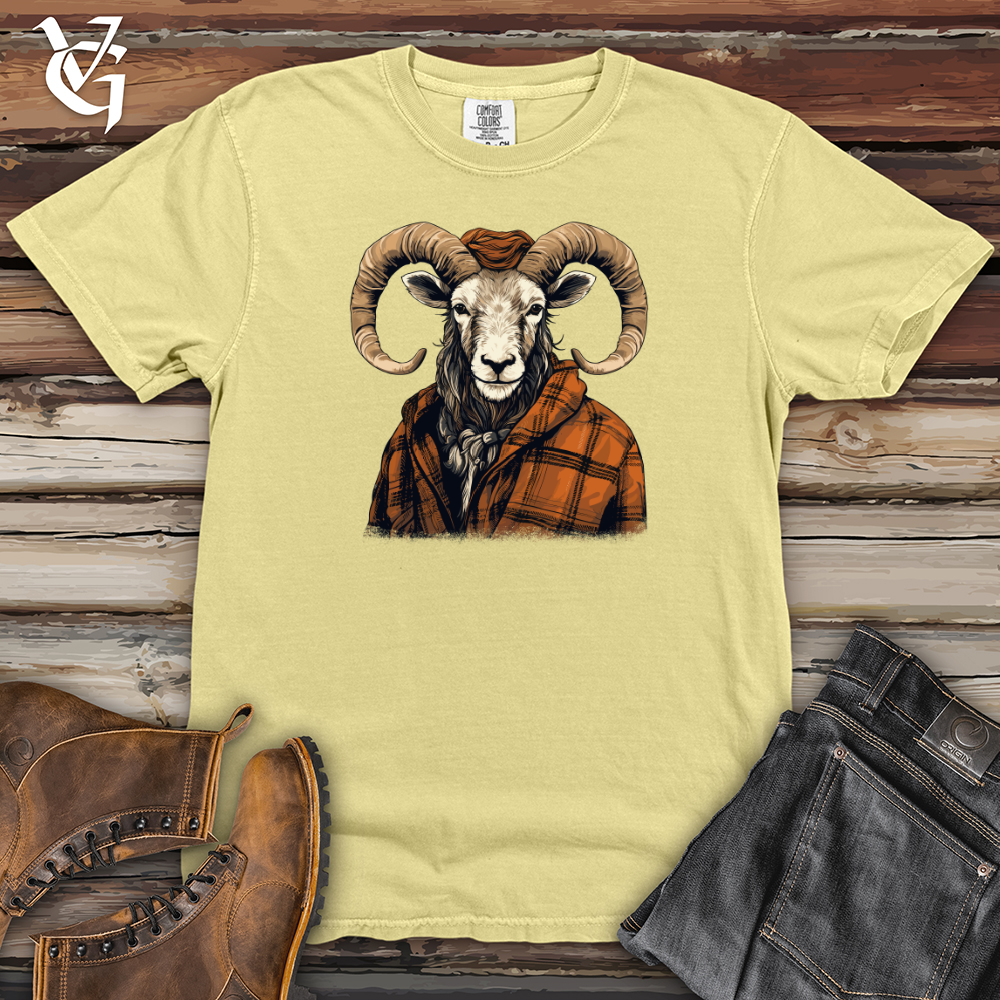 Viking Goods Ram Rustic Attire Heavy Cotton Comfort Colors Tee Banana / L