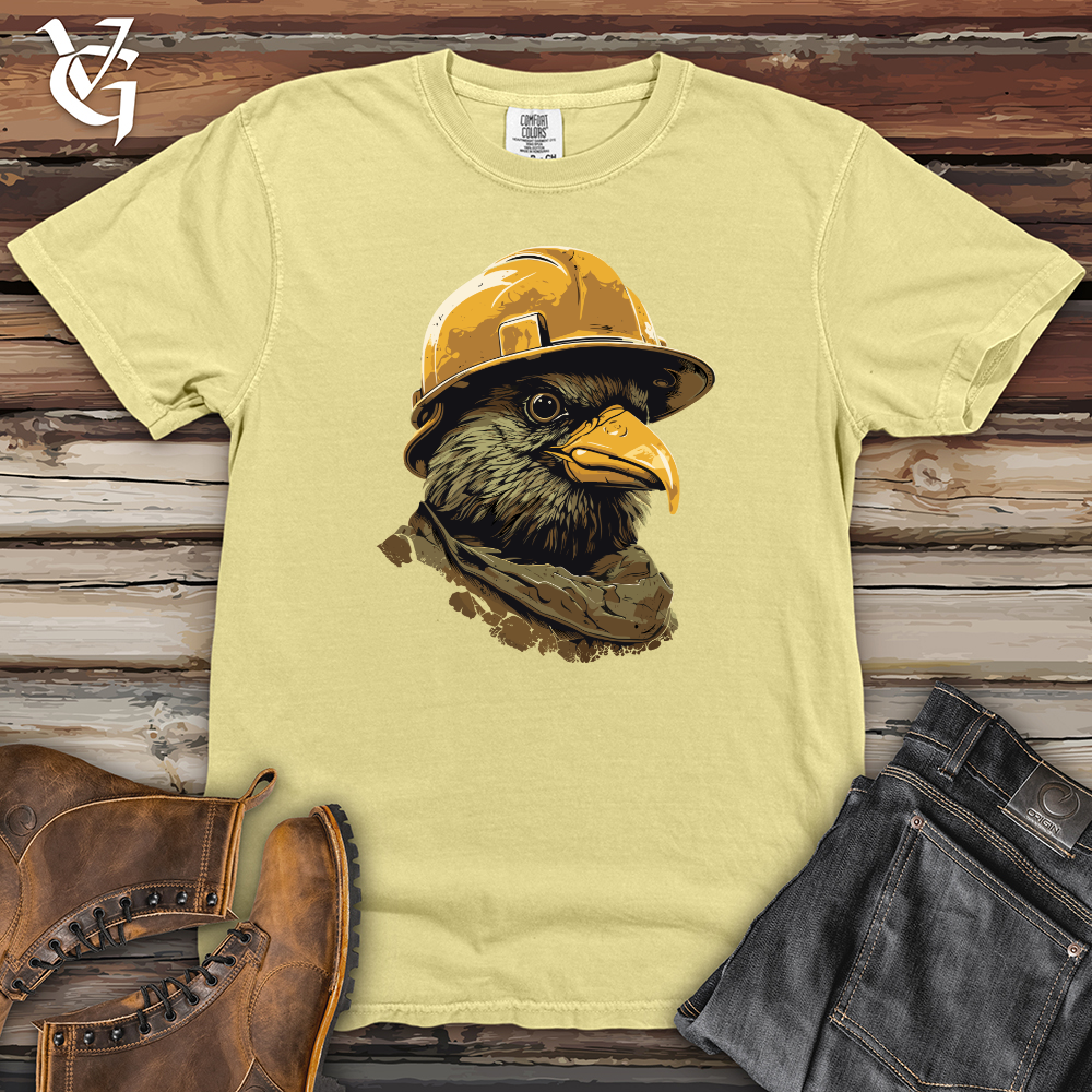 Viking Goods Raven Construction Crew Heavy Cotton Comfort Colors Tee Banana / L