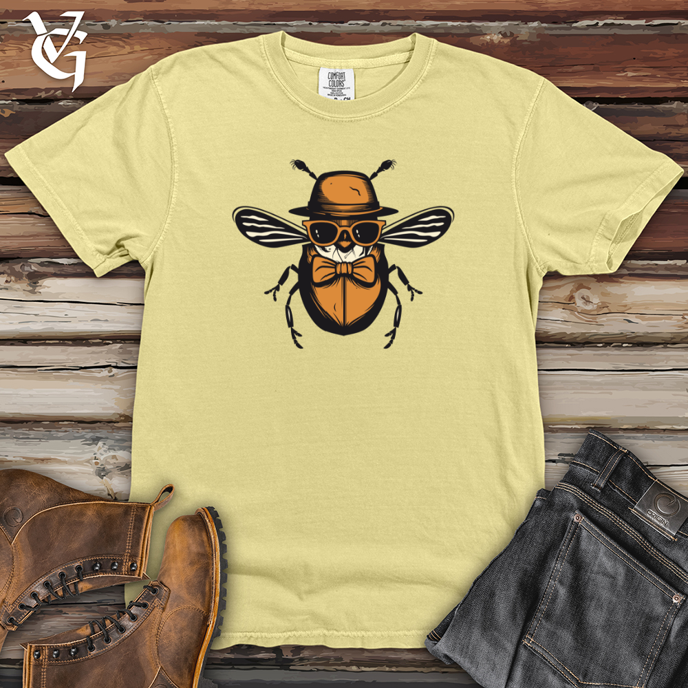 Viking Goods Retro Bowtie Beetle Heavy Cotton Comfort Colors Tee Banana / L
