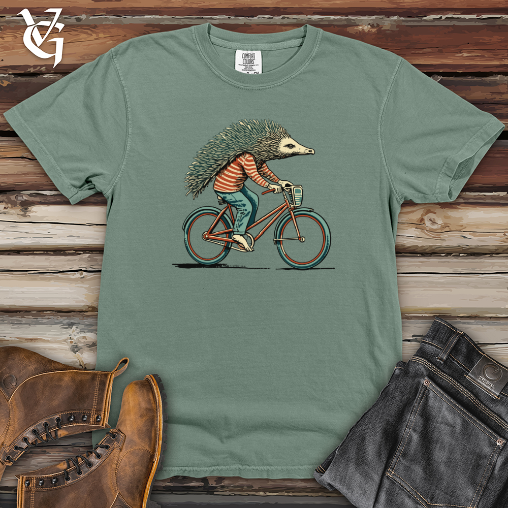 Viking Goods Echidna Cycle Spiny Spin Adventure Heavy Cotton Comfort Colors Tee Bay / L