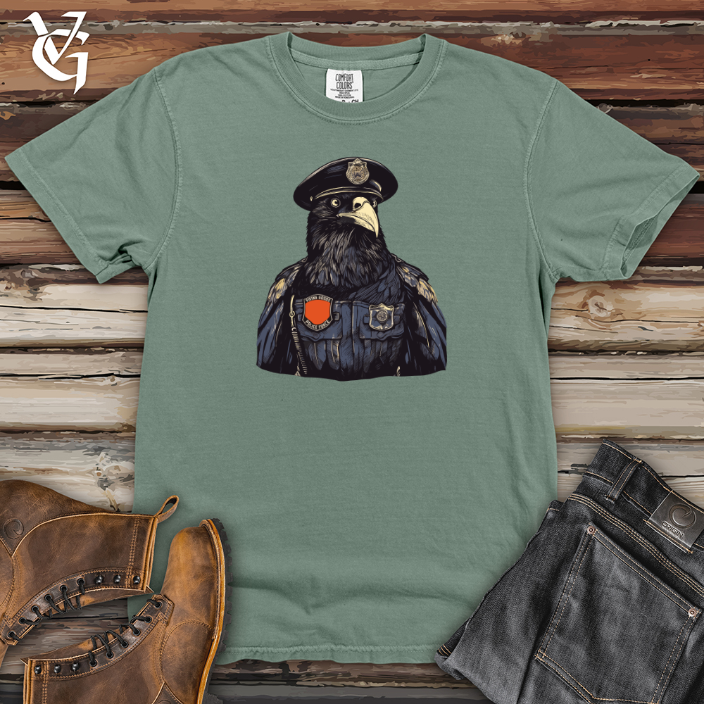 Viking Goods First Responder Raven Duty Heavy Cotton Comfort Colors Tee Bay / L