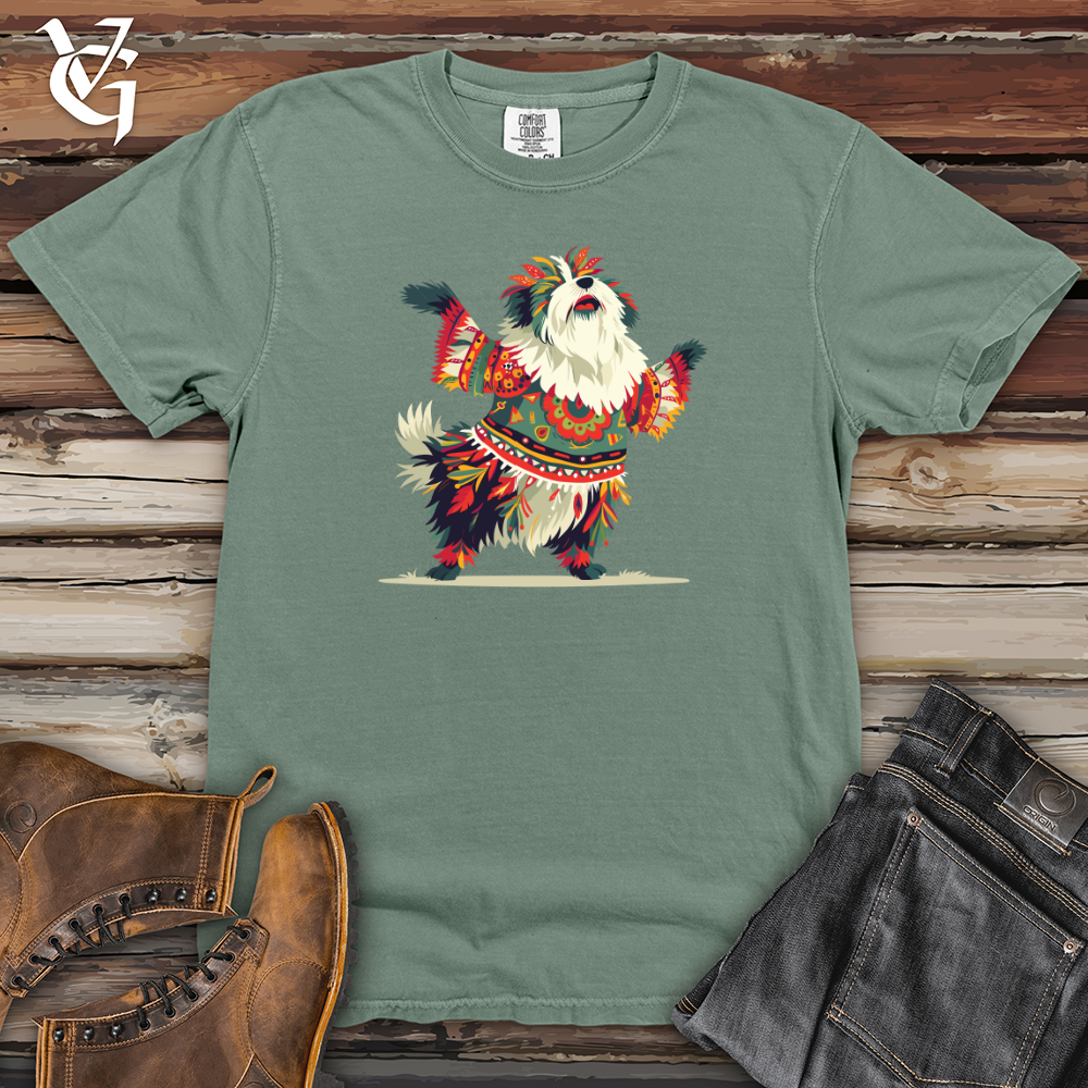 Viking Goods Folk Dance Dog Heavy Cotton Comfort Colors Tee Bay / L