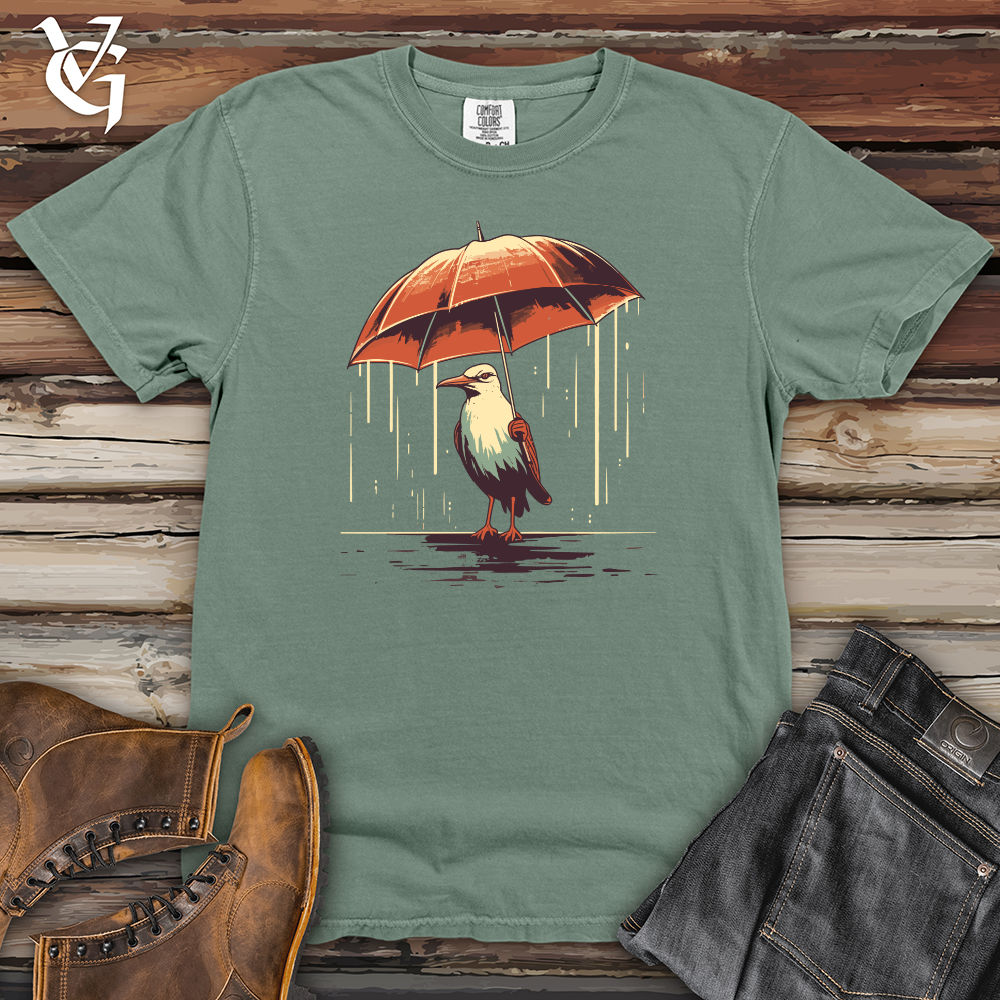 Viking Goods Seagull Coastal Shower Umbrella Haven Heavy Cotton Comfort Colors Tee Bay / L