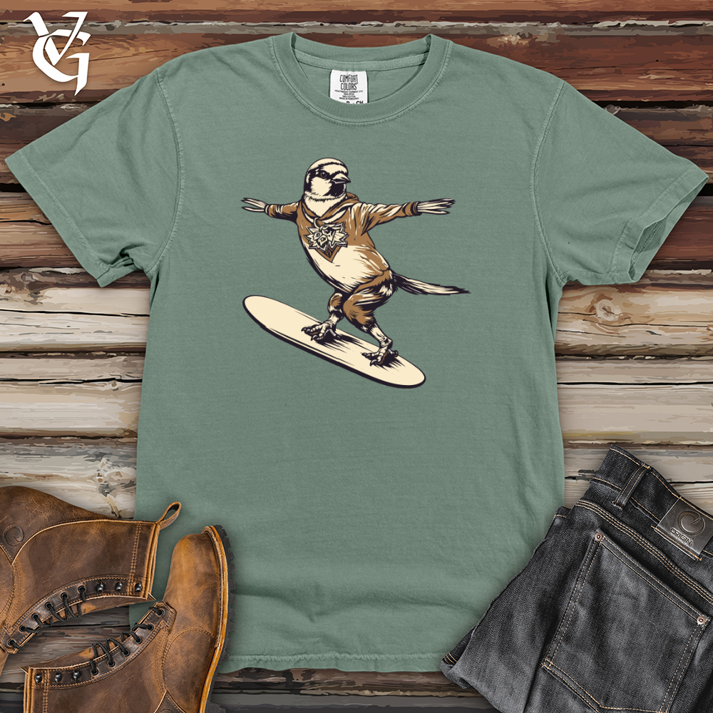 Viking Goods Sparrow Skateboard Groove Heavy Cotton Comfort Colors Tee Bay / L